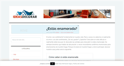 Desktop Screenshot of ideasparadecorar.es